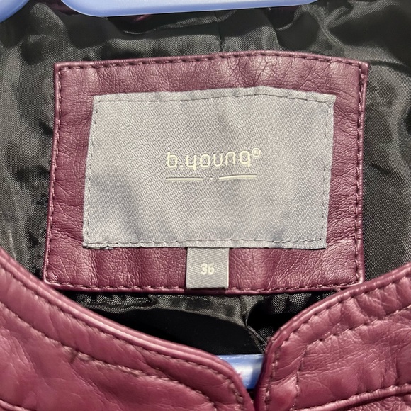 NEW Never worn | Faux leather jacket | b.young - Picture 6 of 7